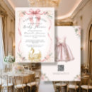 Recherche de pink ribbon invitations C'est une fille