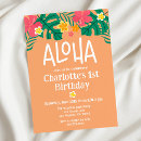 Recherche de aloha partie invitations Pour enfants