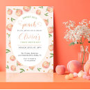 Recherche de one sweet peach invitations Mignon