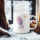 Recherche de grande lettre tasses Pour elle