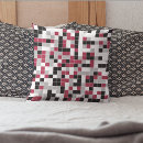 Recherche de géométrique multicolore coussins Carré