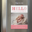 Recherche de modèle de de naissance magnets Rose
