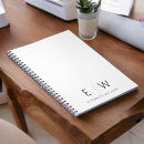 Recherche de minimaliste carnets Monogramme