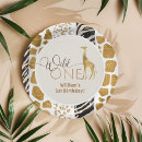 Recherche de anniversaire safari assiettes Girafe