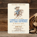 Recherche de bébé cowboy invitations Cheval