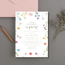 Recherche de non baby shower invitations Floral