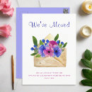 Zoek naar waterverf bloemen briefkaarten Nieuw adres