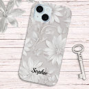 Recherche de floral crème électronique Blanc
