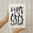 Zoek naar katten posters Typografie