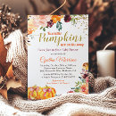 Recherche de autumn floral baby shower invitations Citrouille