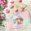 Recherche de floral baby shower remerciements cartes Rose pâle