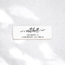 Zoek naar koel etiketten Retouradres