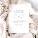Recherche de type mariage invitations Classique