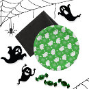 Zoek naar spinnen borden Halloween patroon