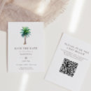 Recherche de destination wedding save the dates Palmier