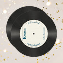 Zoek naar retro vinyl uitnodigingen Schattig