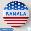 Recherche de de campagne présidentielle badges Kamala