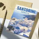 Recherche de aquarelle grèce cartes postales Bleu