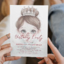 Recherche de silhouette princesse invitations Pour enfants