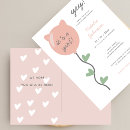 Recherche de fille de baby shower cartes postales C'est une fille