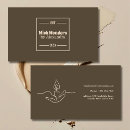 Recherche de couleurs neutres cartes visite Petite entreprise