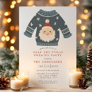 Recherche de ugly sweater noël invitations Drôle
