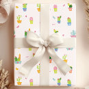 Recherche de motif de cactus papier cadeau Botanique