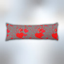 Recherche de rouge coeur coussins Élégant