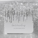 Zoek naar silver glitter sparkle visitekaartjes Zilver