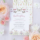 Recherche de papillons invitations Rose