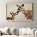 Recherche de forêt posters chambre enfant art Aquarelle