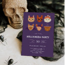 Recherche de chat halloween invitations Soirée costume