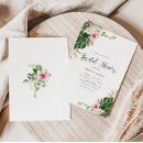 Recherche de palmiers tropicaux invitations Élégant