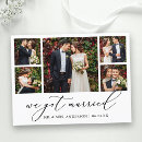 Zoek naar gehuwd briefkaarten Just married