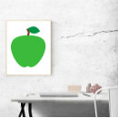 Zoek naar appelgroen posters Minimalistisch