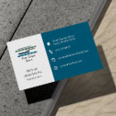 Recherche de tons de bleu cartes visite Minimaliste