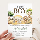Zoek naar oerwoud babyshower uitnodigingen Giraf