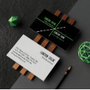 Recherche de futuriste cartes visite Simple