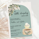 Zoek naar sage baby shower invitations Groen