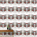 Recherche de papier peint floral art Gris
