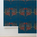 Recherche de papier peint floral art Gris