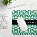 Recherche de feuille vert tapis souris Plante