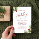 Recherche de holly berries invitations Rouge et vert