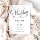 Recherche de blanc noir invitations Calligraphie de script