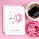 Recherche de jour de beignet invitations Fête douce