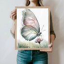 Zoek naar vlinder illustratie posters Pretty