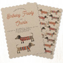Recherche de chien saucisse invitations Dachshund