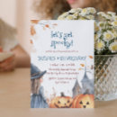 Recherche de château de halloween invitations Citrouille