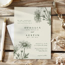 Recherche de de marguerite mariage invitations Élégant