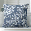 Zoek naar blauw accent kussens Blauw en wit